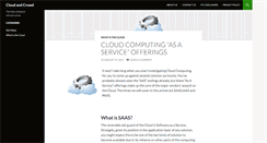 Desktop Screenshot of cloudandcrowd.com